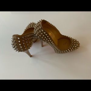 Christian Louboutain Heels Spiked
